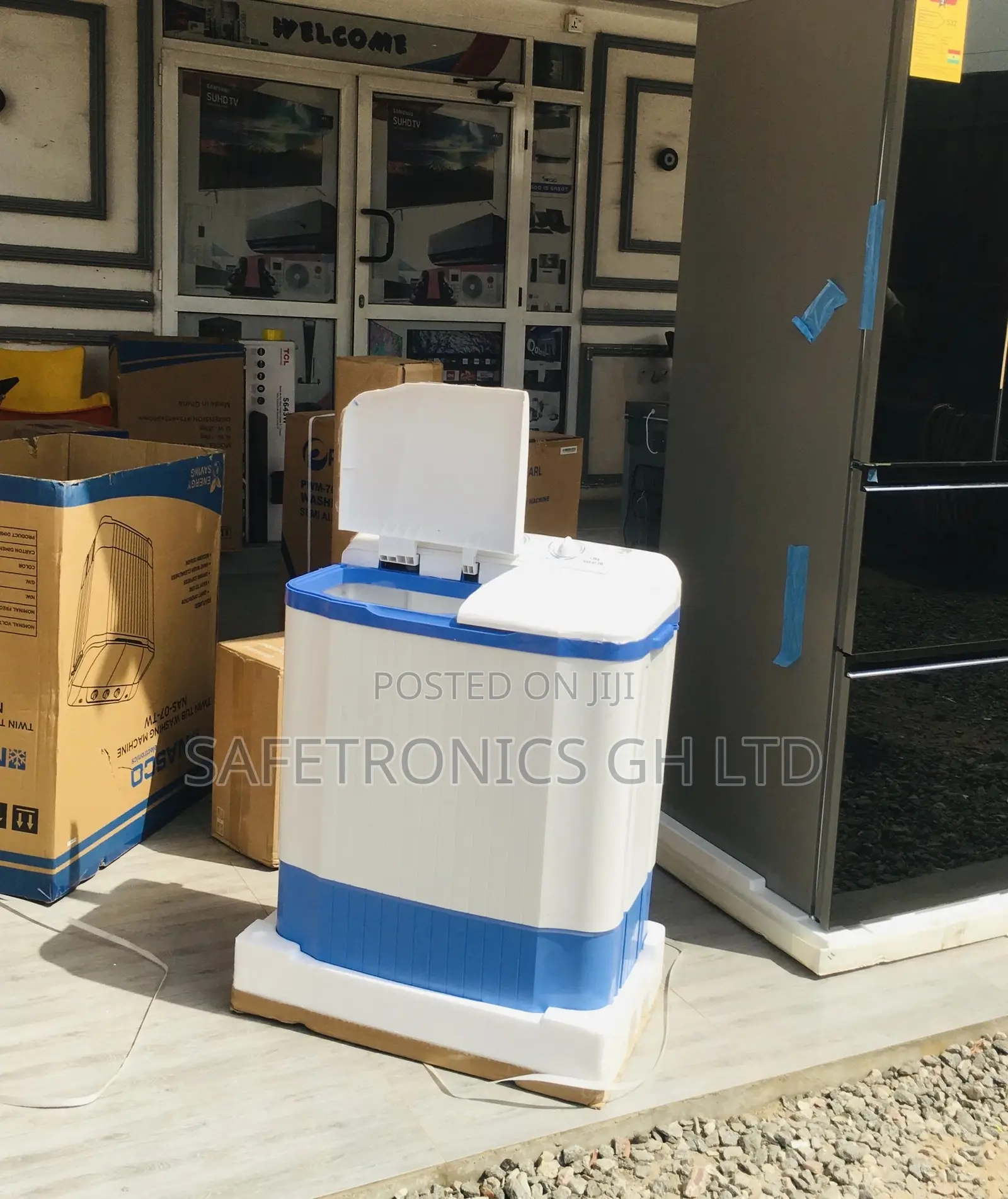 Nasco 7kg Washingmachine Topload Semiautomatic Elegant
