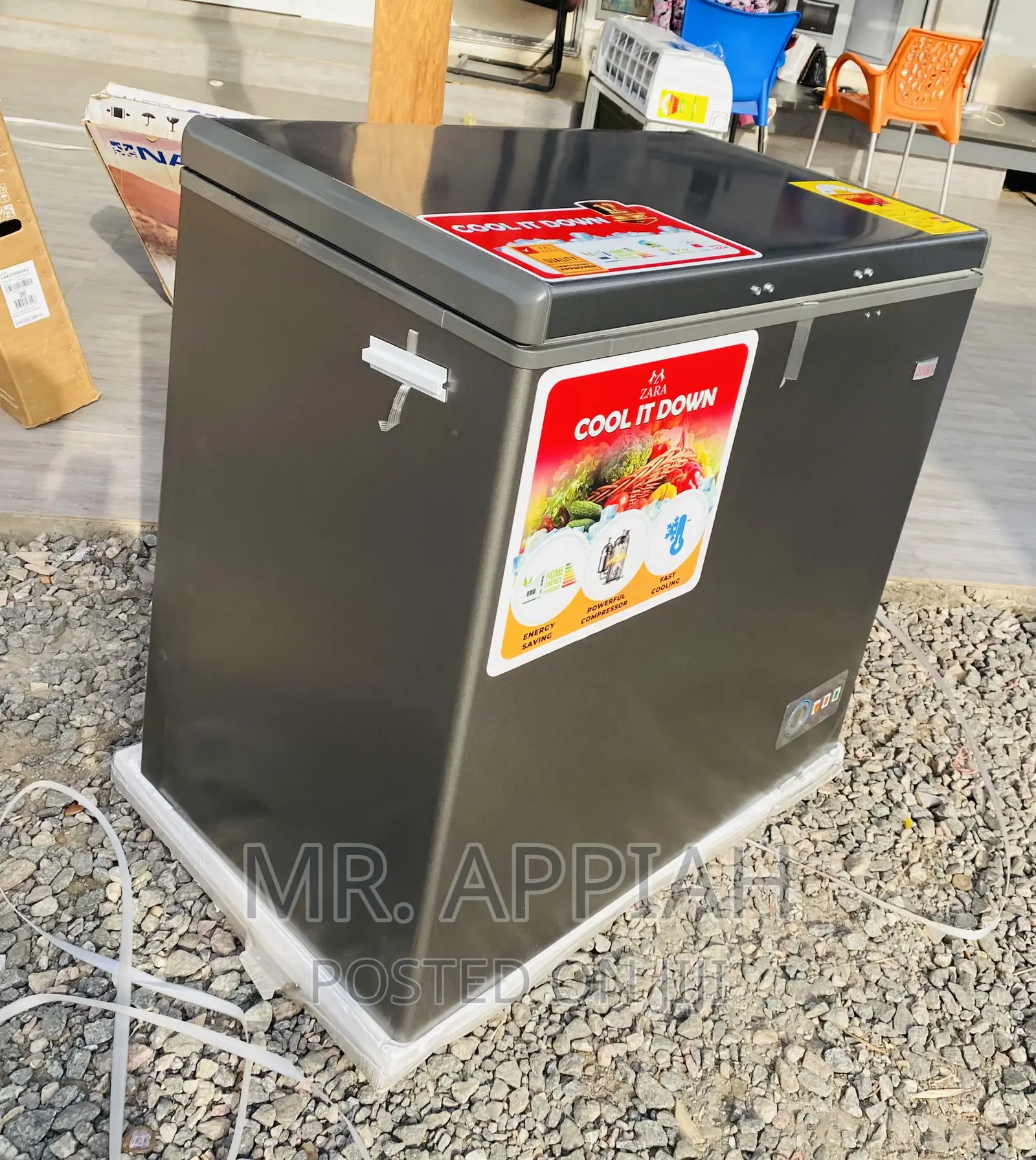 Classic Designed Zara 200ltr Single Door Electric Freezer 