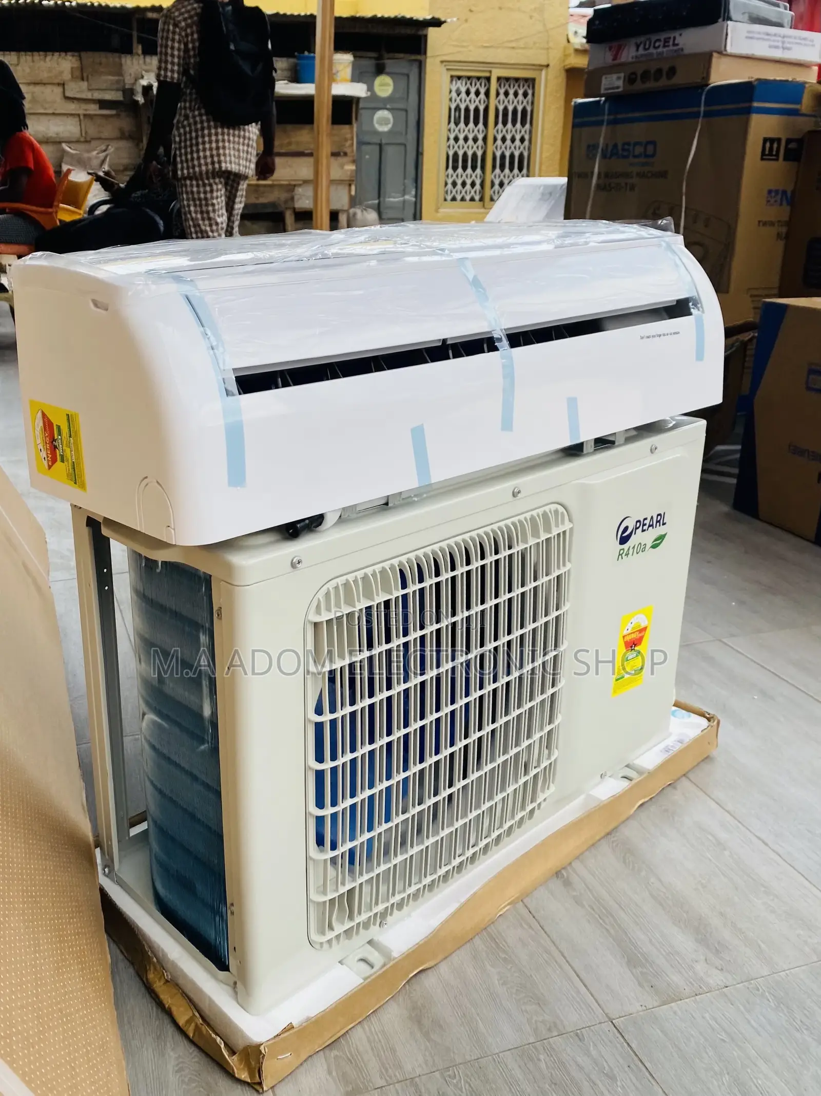 Super Chilling Rainbow 1.5hp Split Electric Ac(White) 