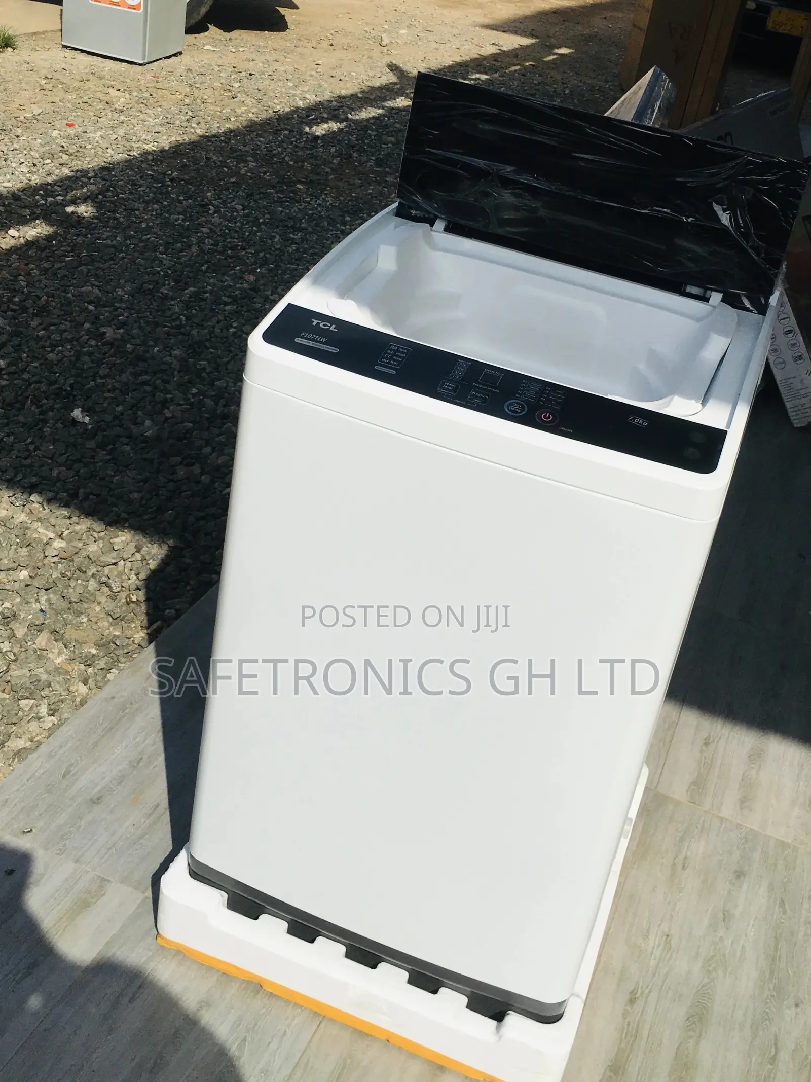 Topload 8kg Washingmachine Gray Semiautomatic TCL Electric
