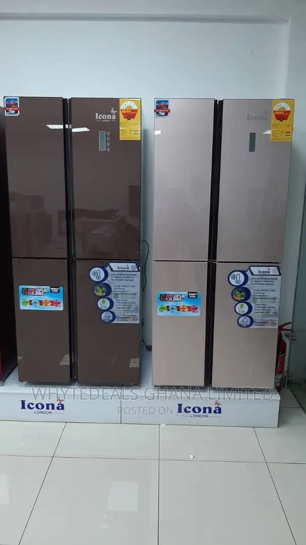 4-doors Icona London Refrigerator| Fridge| Freezer| 2-years Warranty