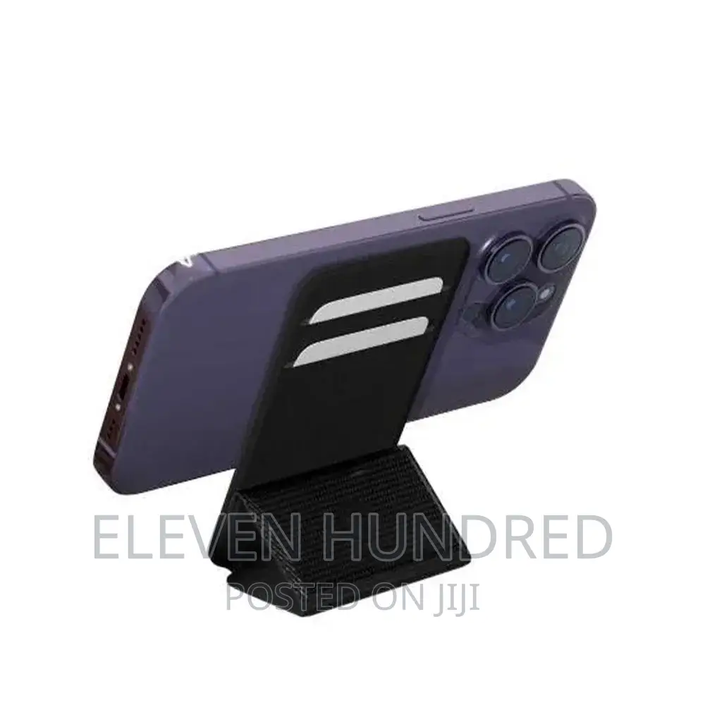 Magsafe Wallet / Stand – Black