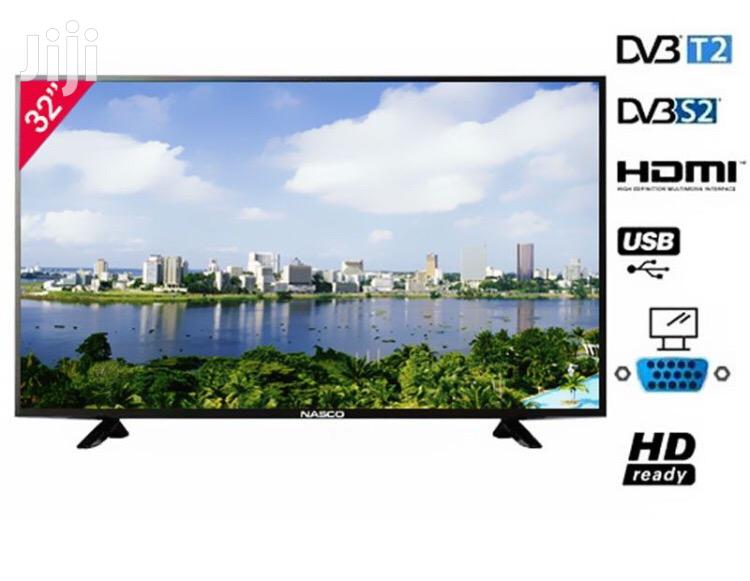 Nasco 32/Inch/Sat Digital Dvbt2/S2 Led High Definition Tele