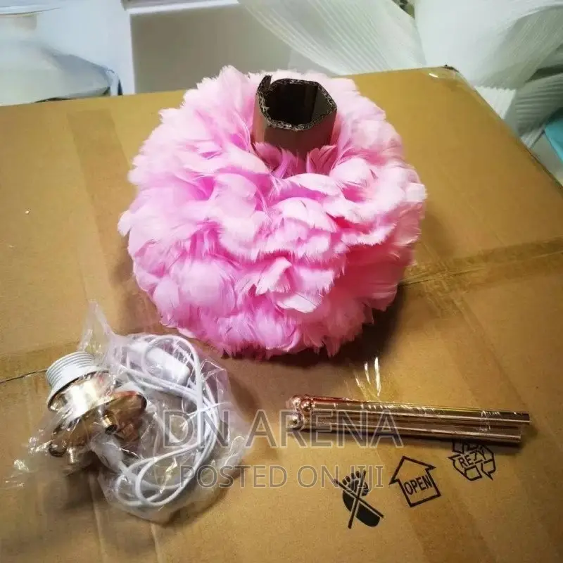 Modern Feather LED Luxury Table Lamp For Home