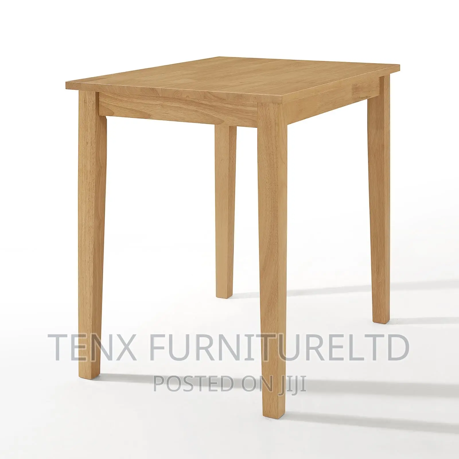 Solid Wooden Dining Table and 2 Chairs Set in Light Oak