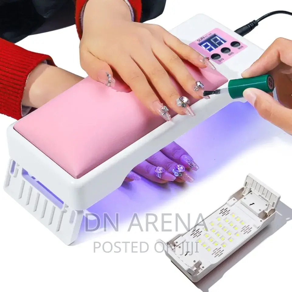 2 in 1 Nails Pillow Hand Dryer With UV/LED Lamp for Manicure