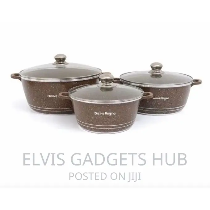 Dessini Die Cast Non-Stick Cookware Set 6pieces