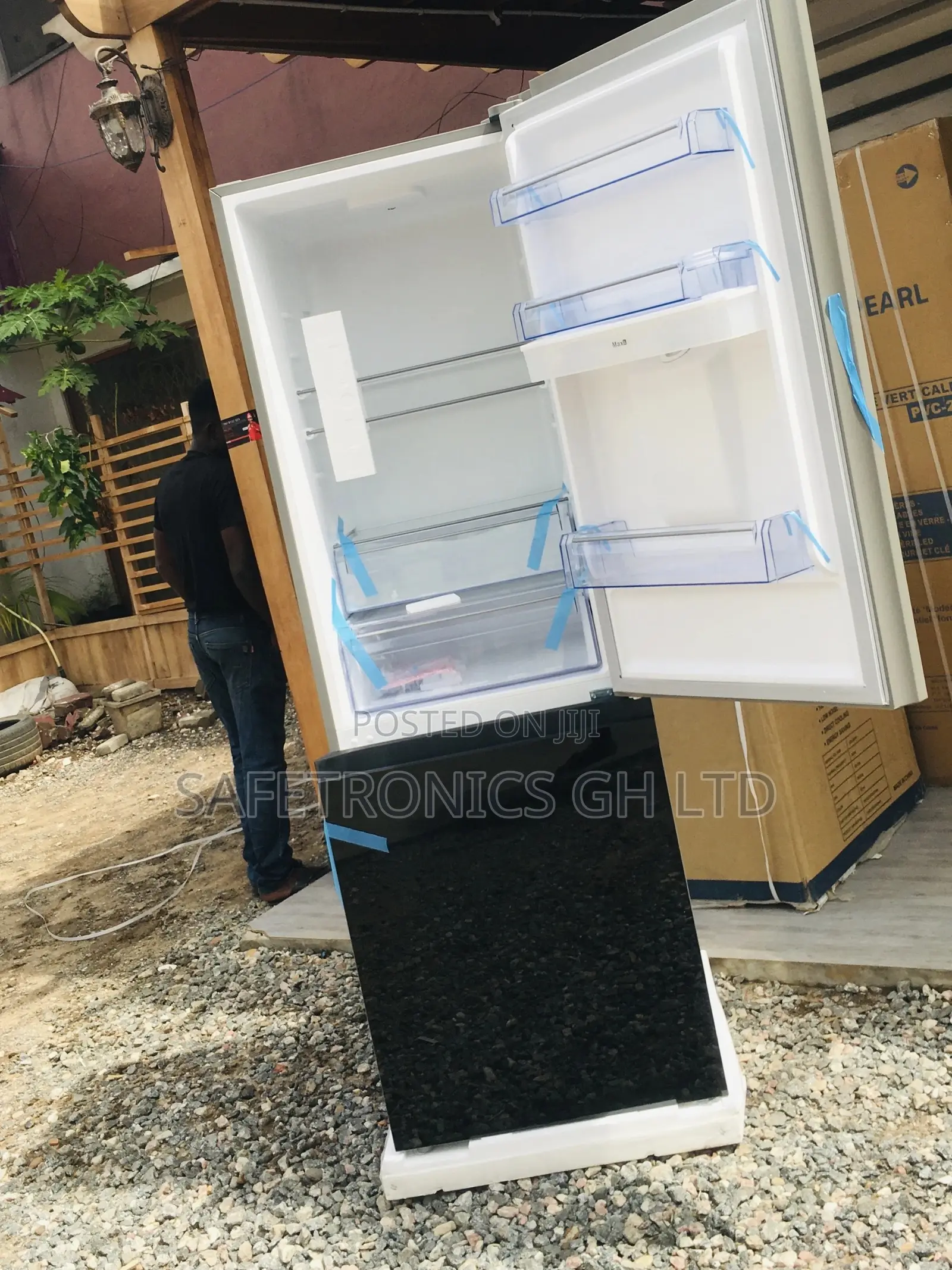 PF-400BG Doubledoor Black Glass Doubledoor Pearl 308L