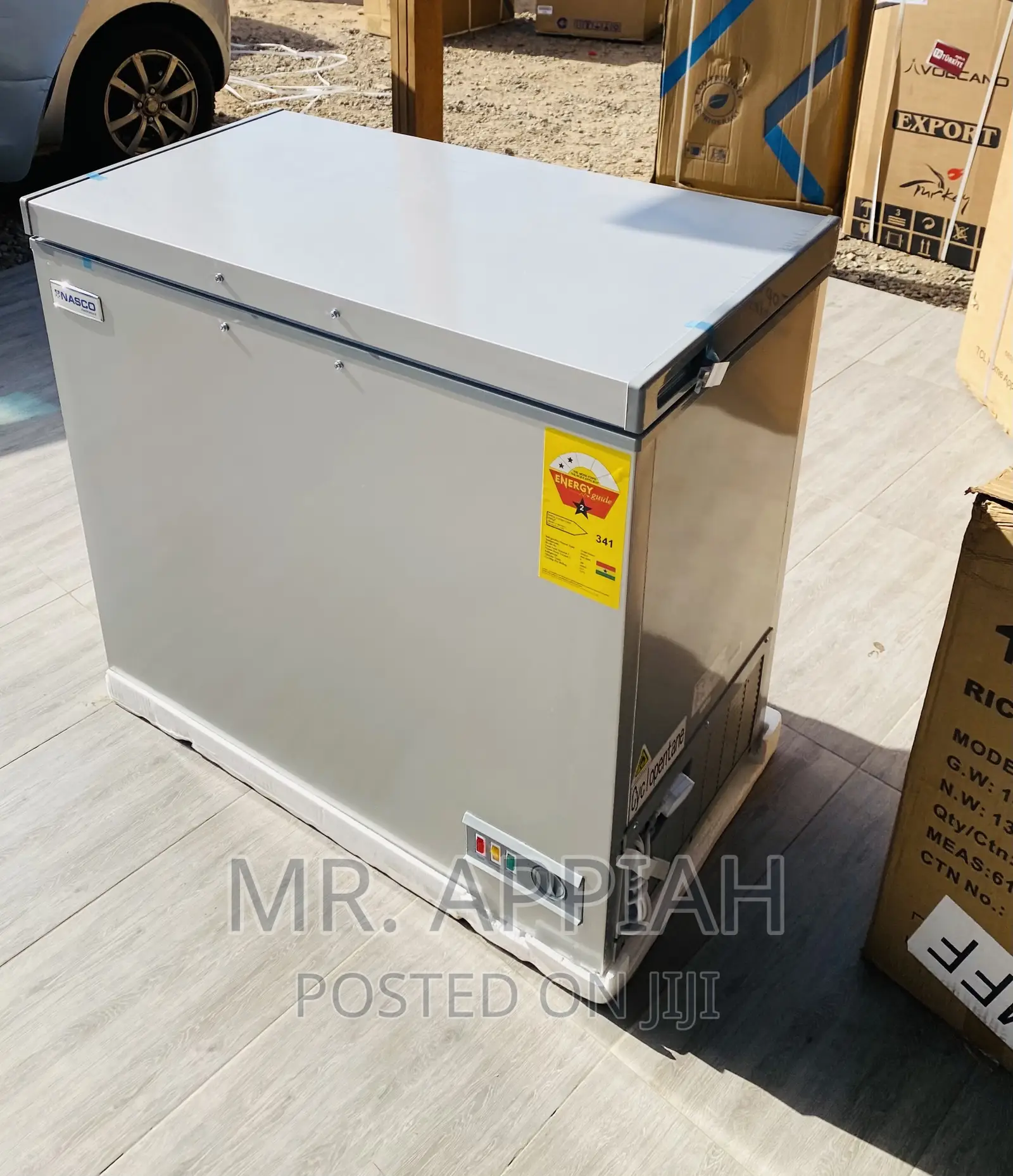 Buy Affordable Nasco 200ltr 1 Door Freezer(Nas -250fl)Gray.
