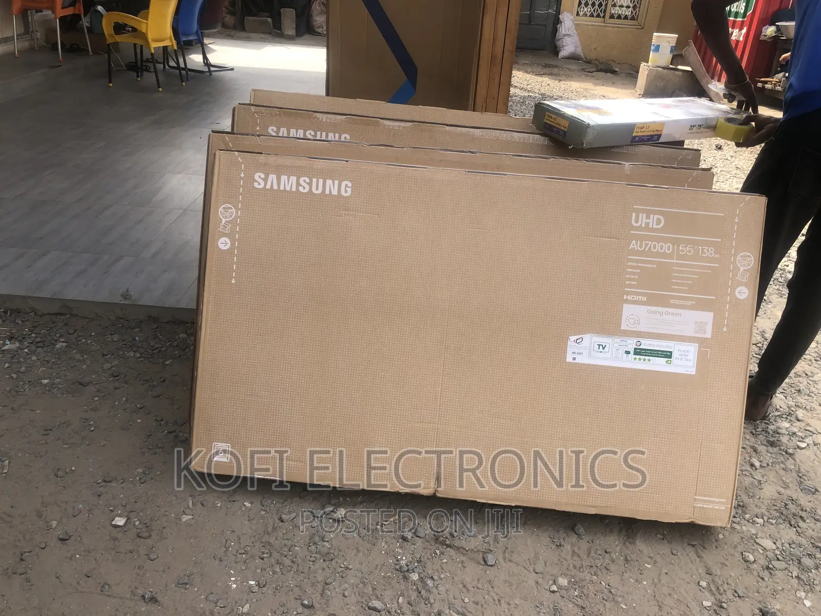 Samsung Titan Grey 55" Crystal Ultrahd Smart TV LED