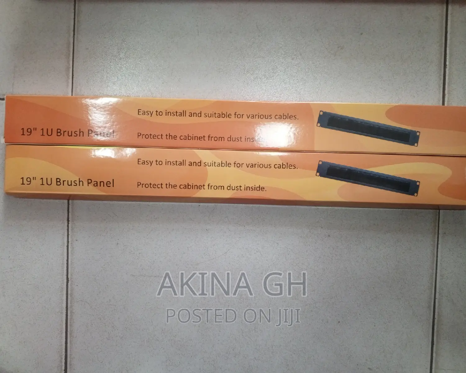 19" 1u Brush Panel