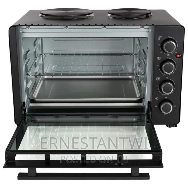 45liter Mini Oven With Dual Hotplates From Electriq, UK