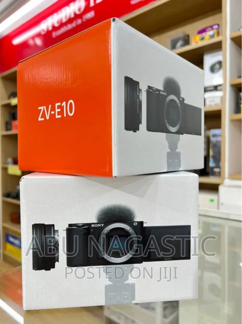Sony Alpha ZV-E10 With 16-50mm Lens