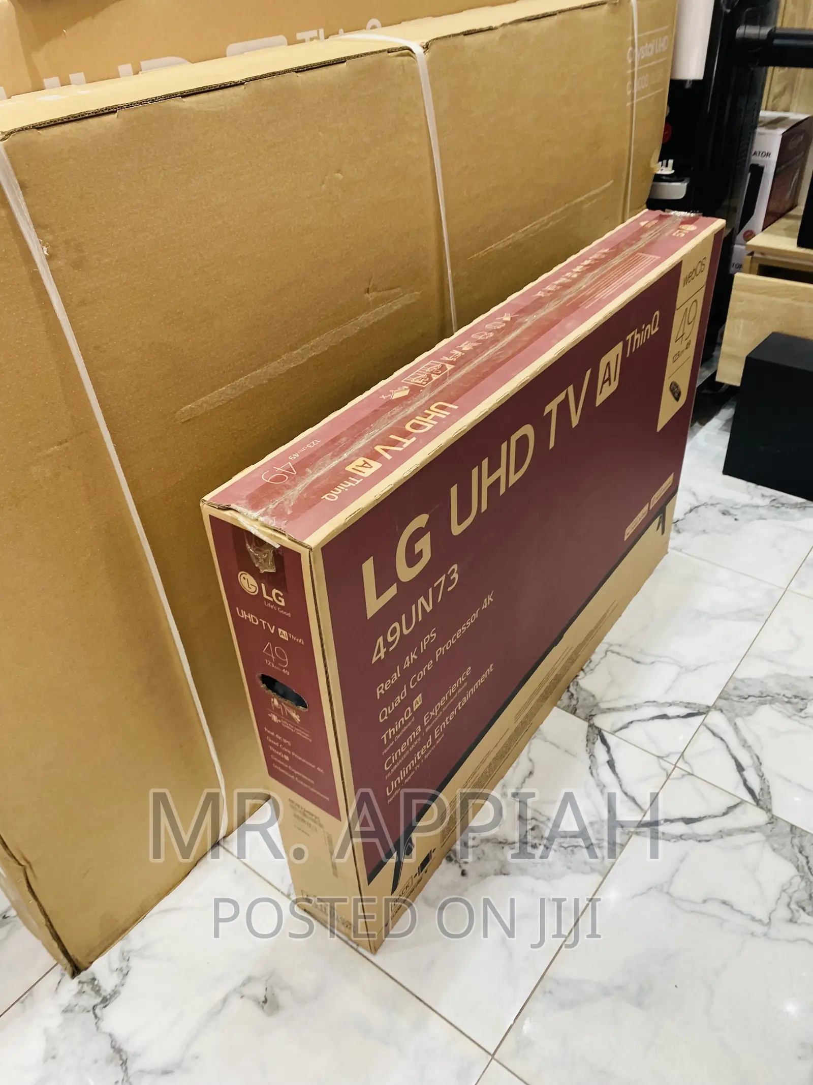 Buy Authentic LG 49UN7340 49” Uhd Smart Electric Tv(Black).