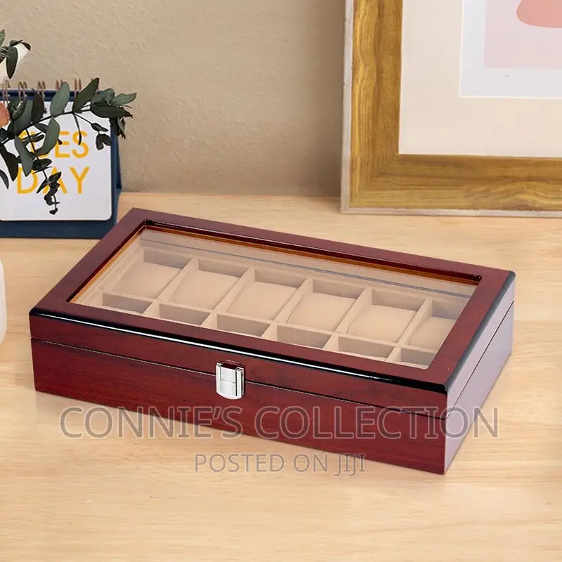 Wooden Watch Box(12 Slots)