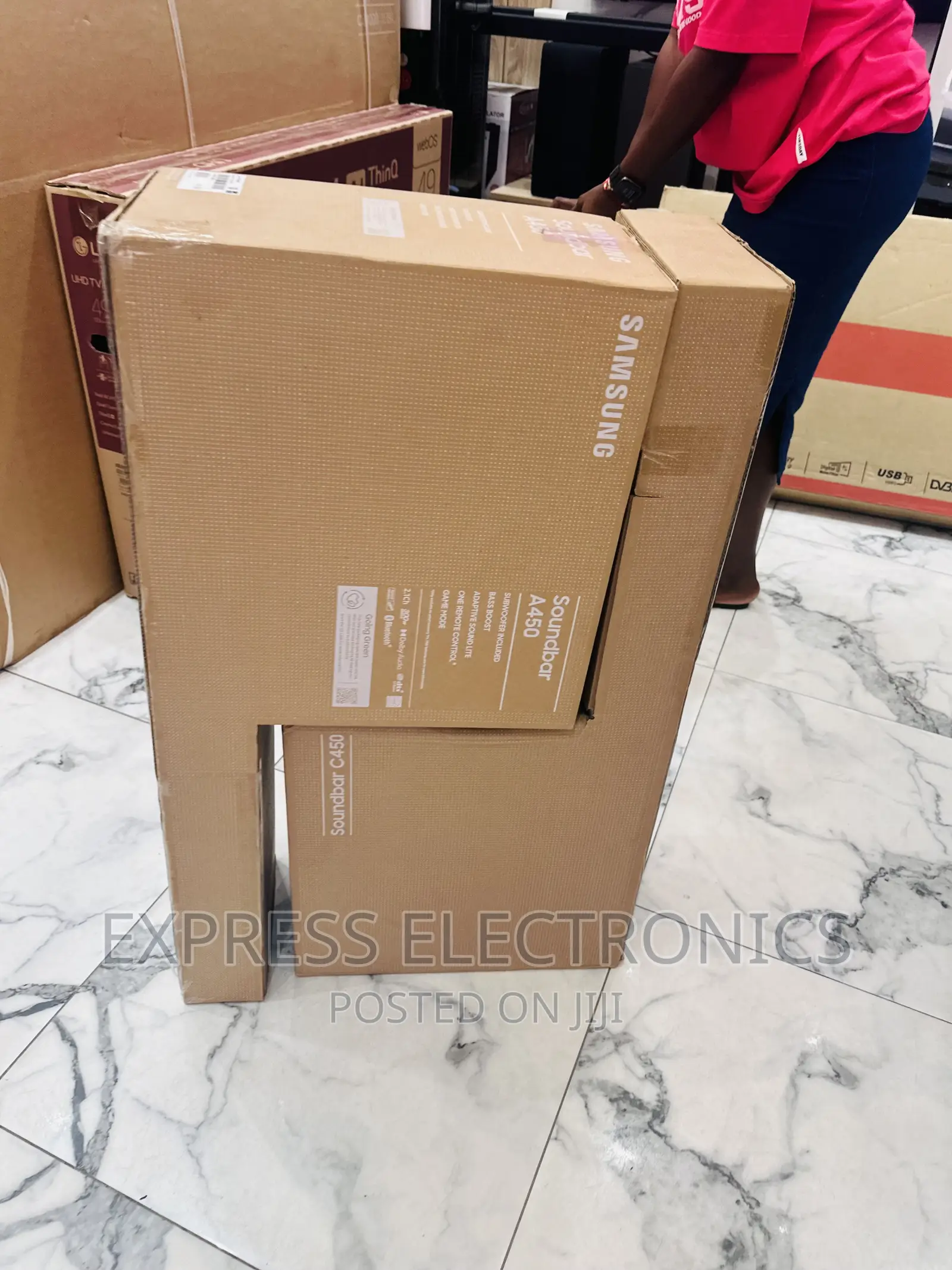 Grab Your Favorite  Samsung Sound With Woofer A450