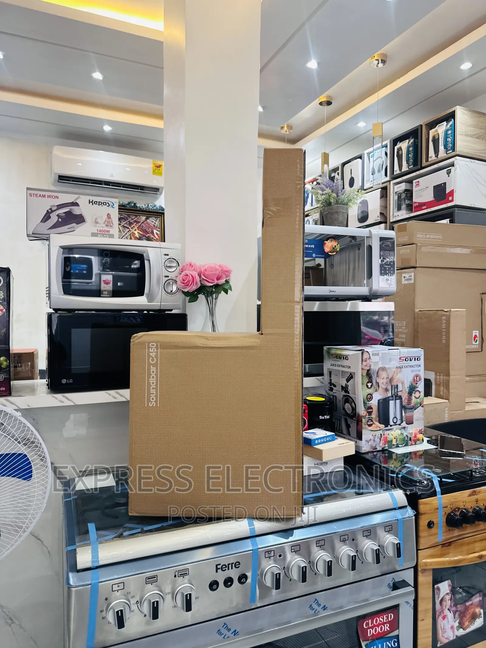 Room Sound Effects Samsung C450 Soundbar With Woofer
