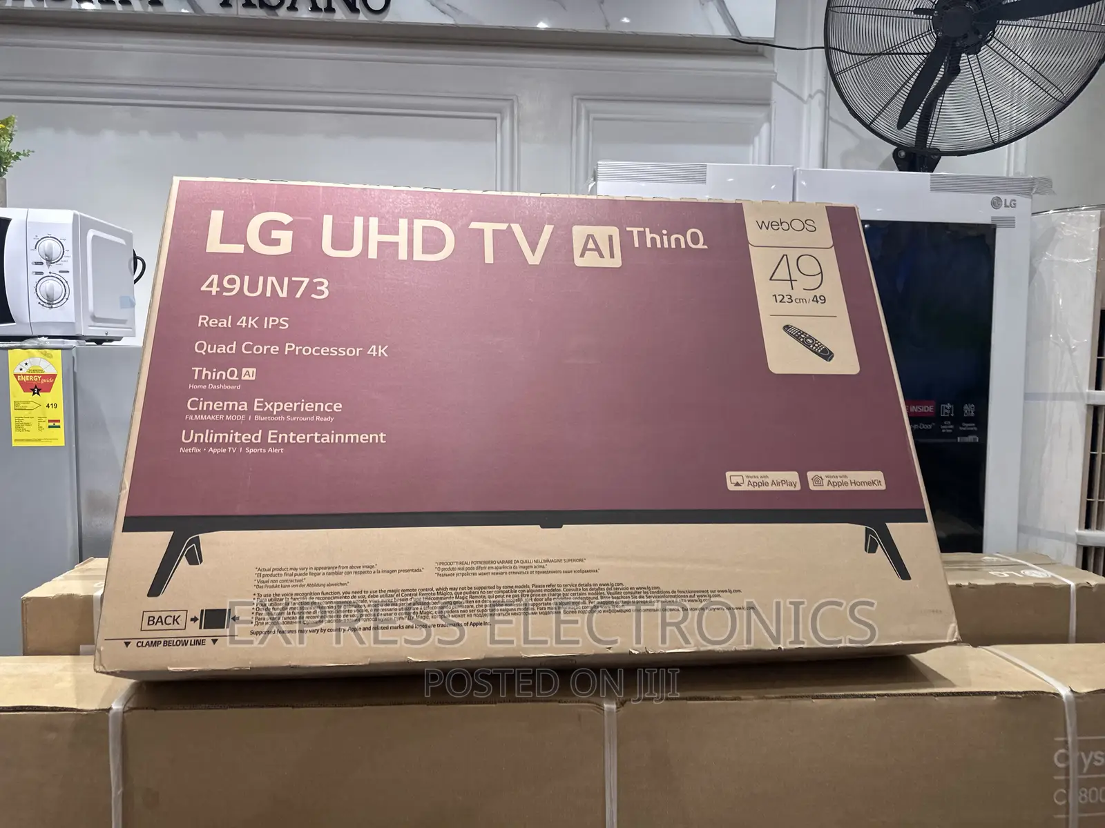 49”Un7340 Uhd Smart LG Tv