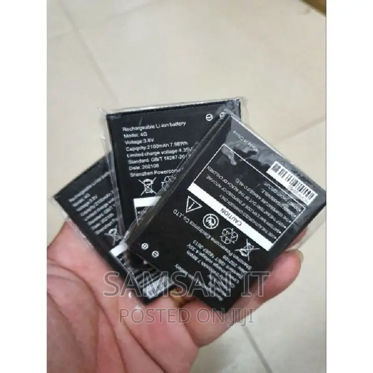 Mifi/ Wifi Modem Replacement Battery Or Batteries (2100mah)