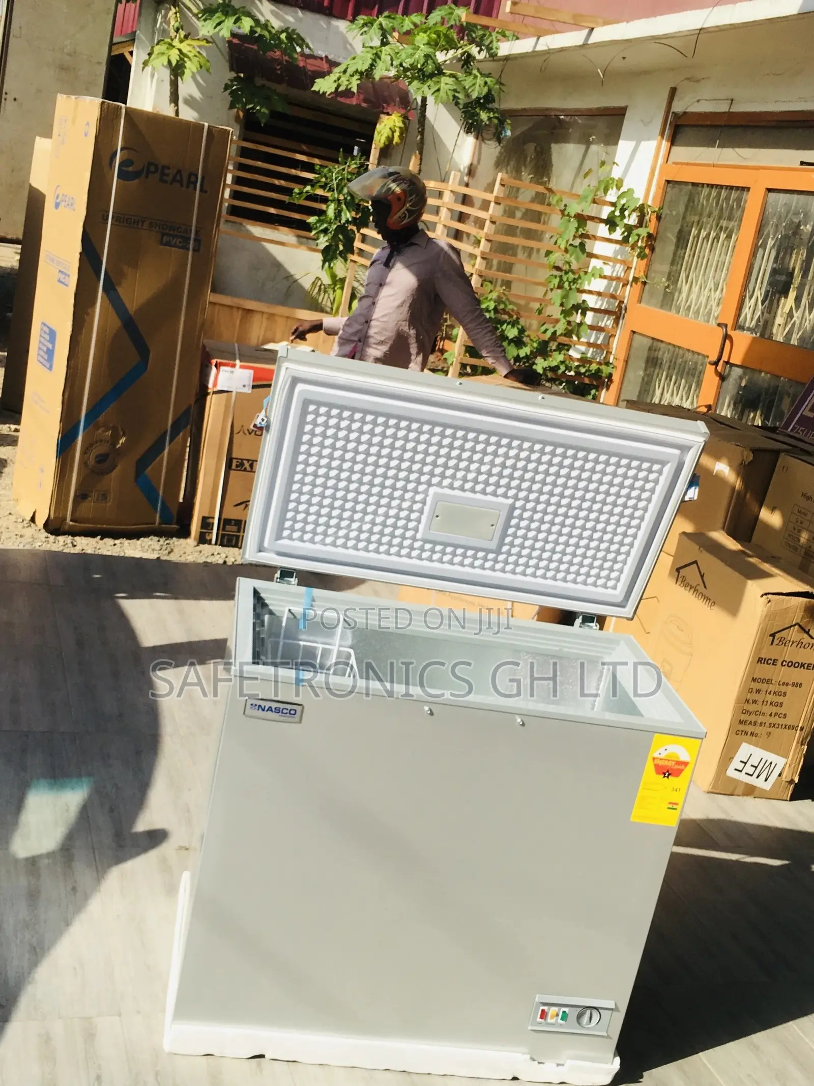 200 Liters Chestfreezer Singledoor Nas-250 Nasco Electric