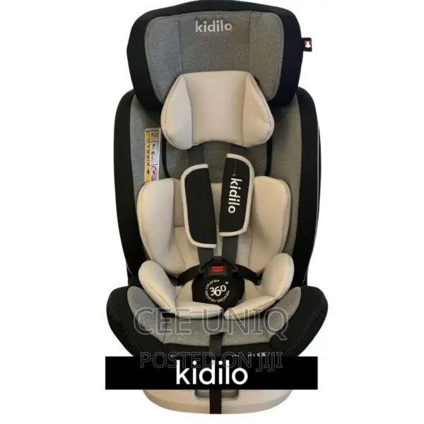 Kidilo 360 Rotation Car Seat With Isofix