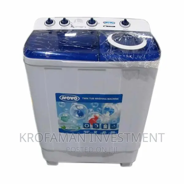 Novo 12kg Twin Tub Semi Automatic Washing Machine