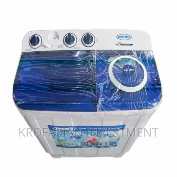 Novo 12kg Twin Tub Semi Automatic Washing Machine