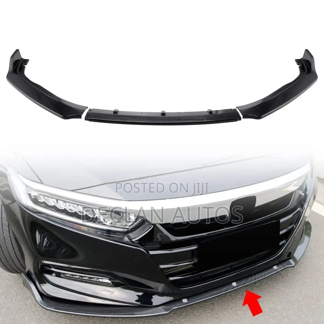 Honda Accord 2019 Front Bumper Lip