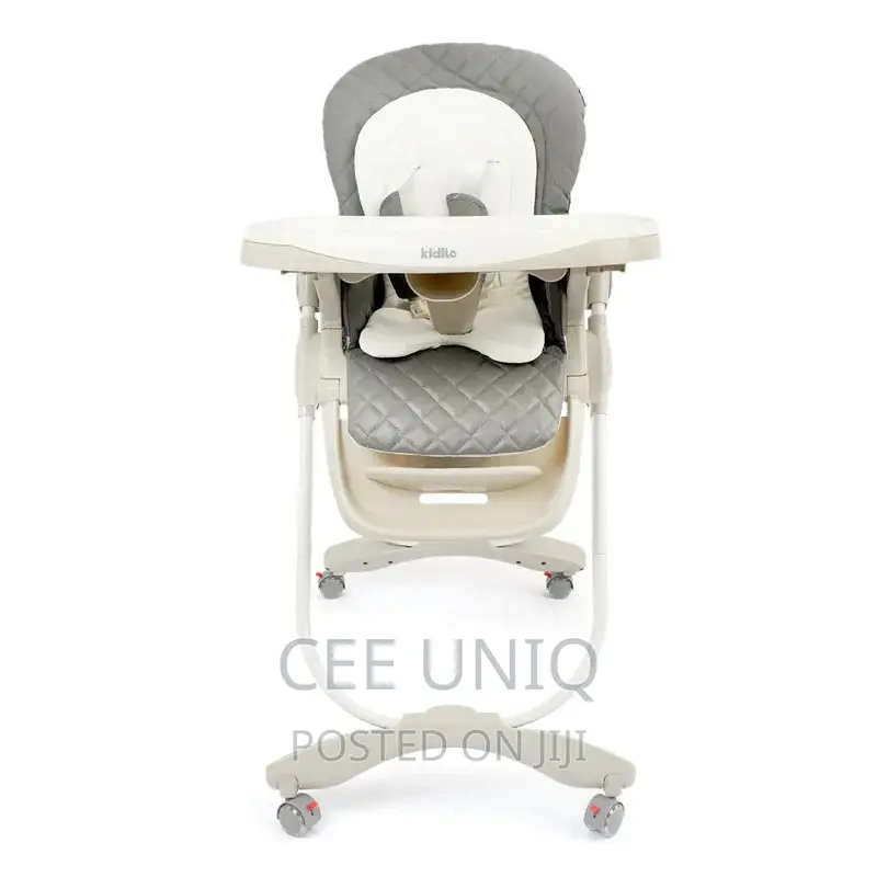 Kidilo Baby Adjustable Wheeler High Chair