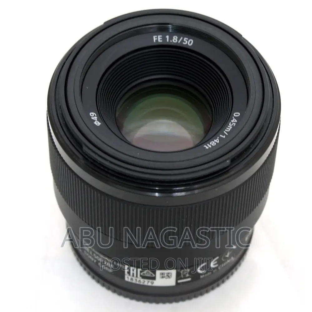 Sony FE 50mm F1.8 Lens