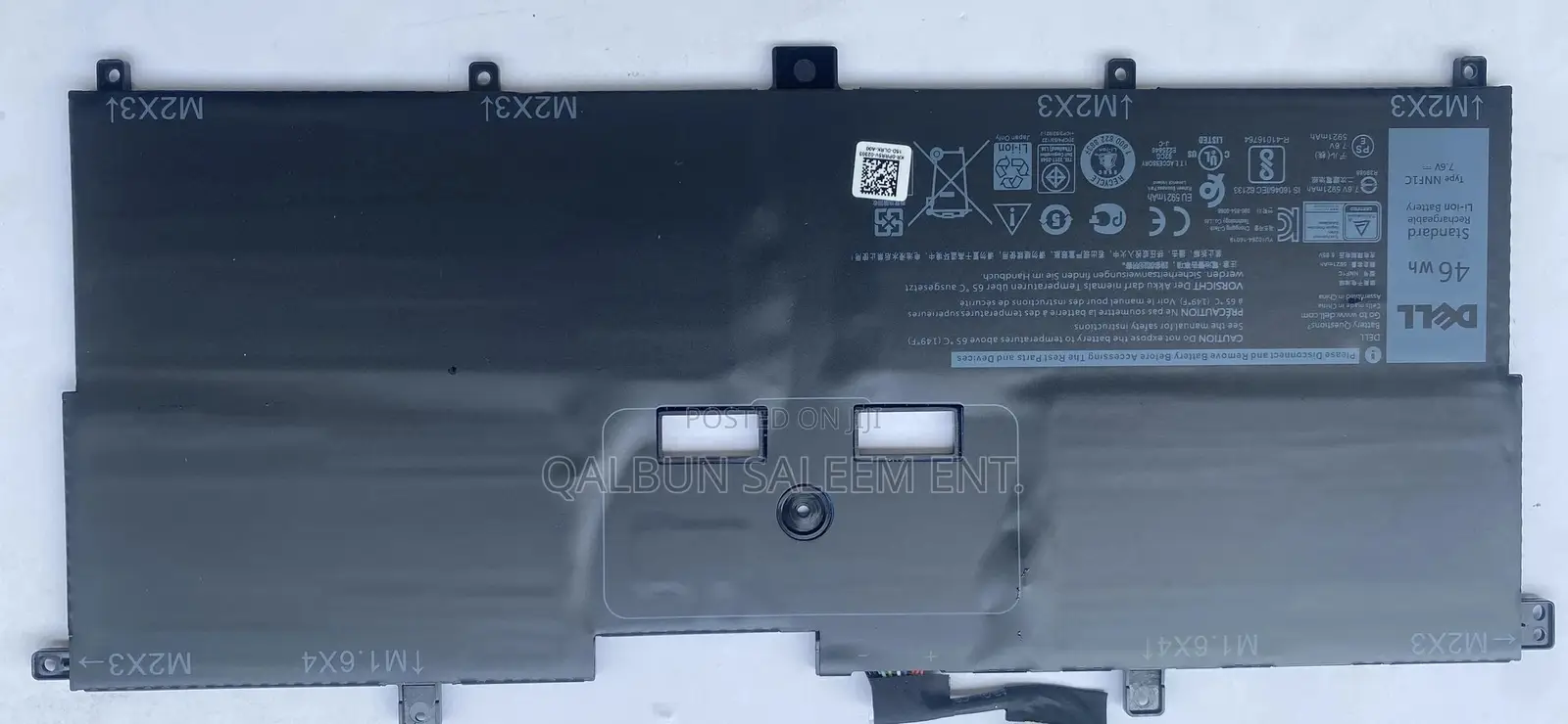 Dell NNF1C Laptop Battery for XPS 13 9365 XPS 13 9365 2-in-1