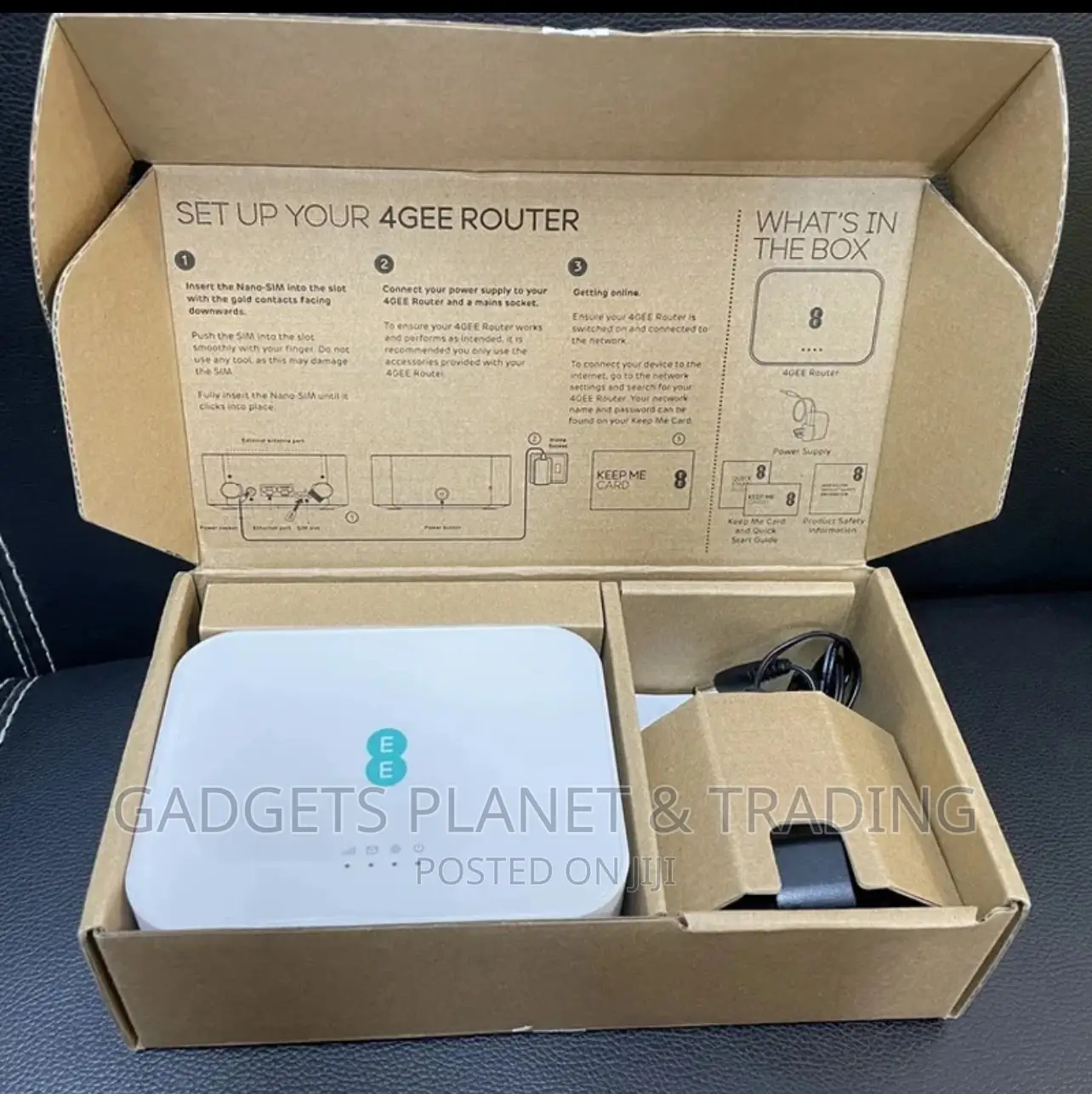 4GEE Cat 7 Unlocked 4G LTE Router 300mbps Dual Band Repeater