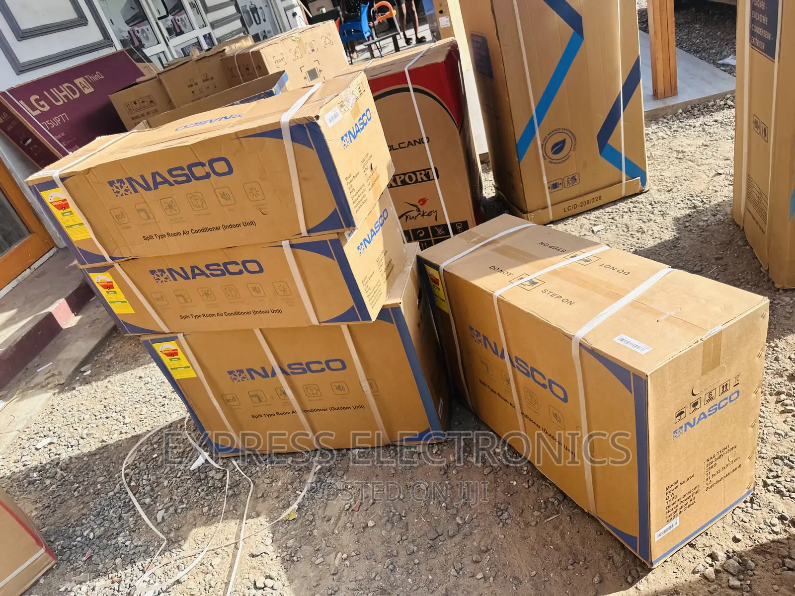 2.5hp Split R410 Gas Nasco White Ac Mirror __.