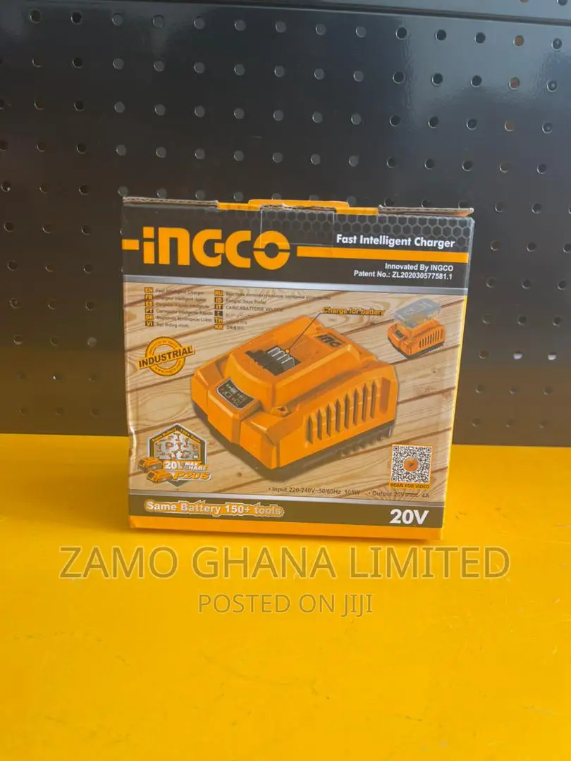 Fast Charger 20v 4a Yellow - Fcli20411