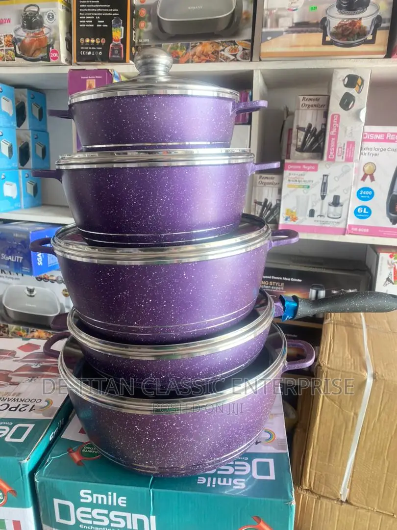 Quality 12pcs Die Cast Non Stick Cookware
