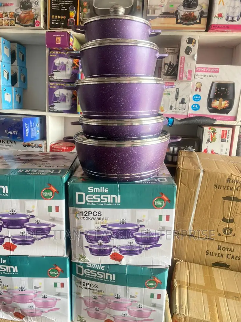 Quality 12pcs Die Cast Non Stick Cookware