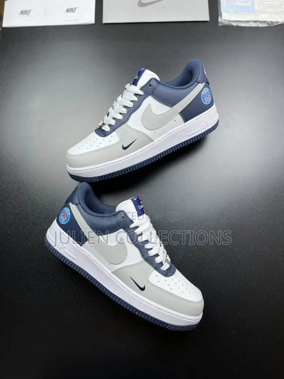 Nike Air Force Paris Blue and White