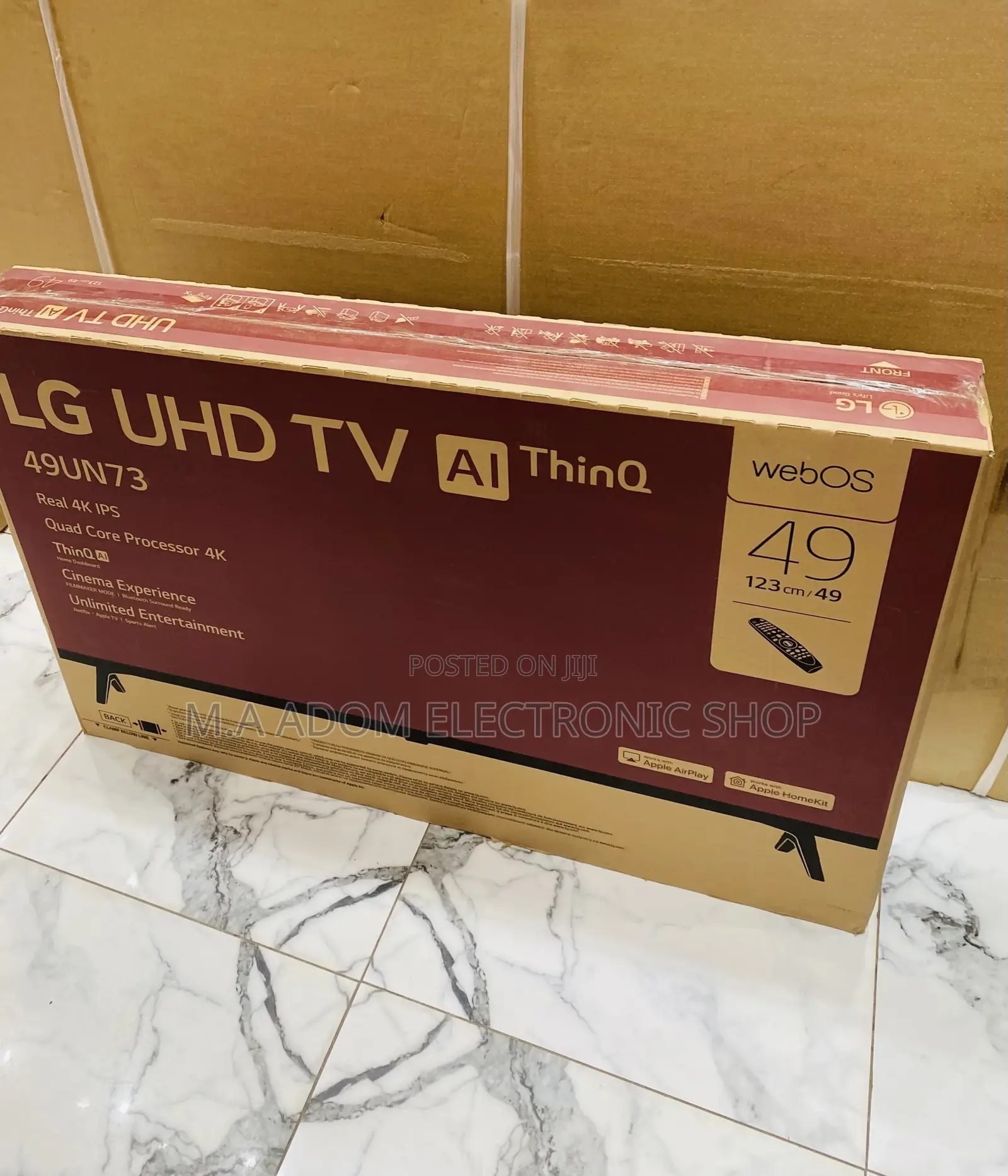 Affordable LG 49UN7340 49 Inch Uhd Smart Led Tv(Black).