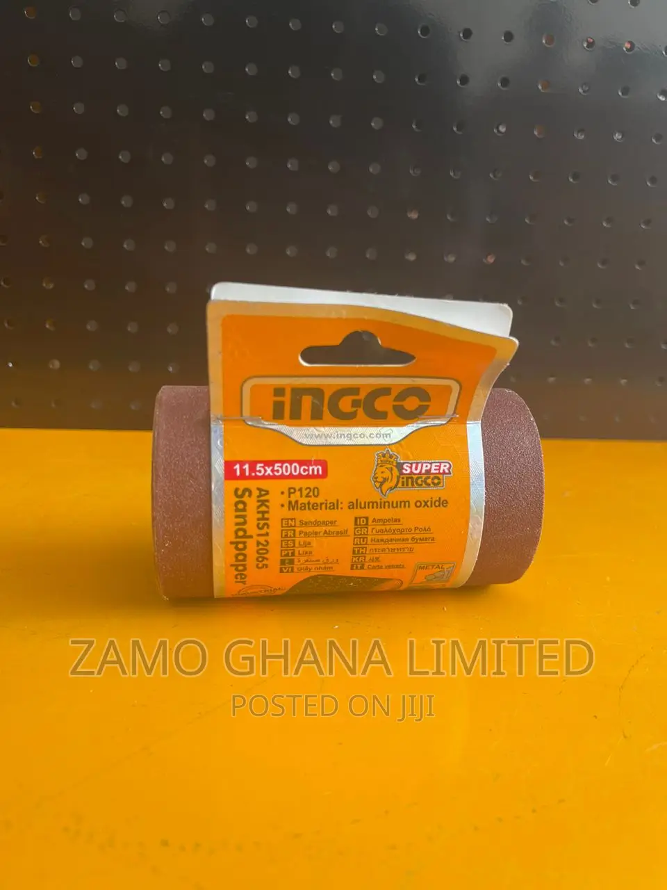 Sandpaper P120 - Akhs12065
