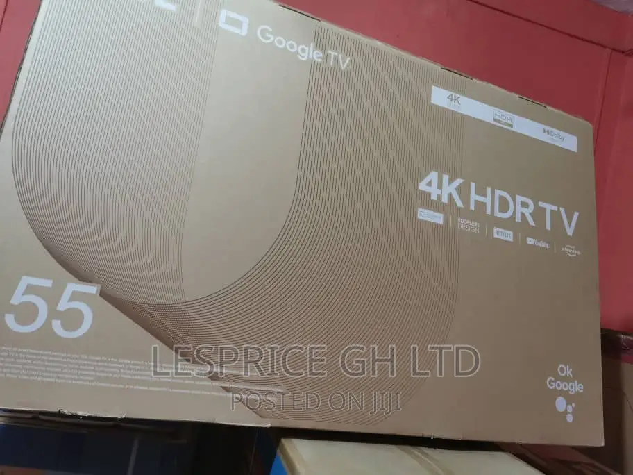 Long Lasting TV TCL 55” Android Smart FHD HDRTV
