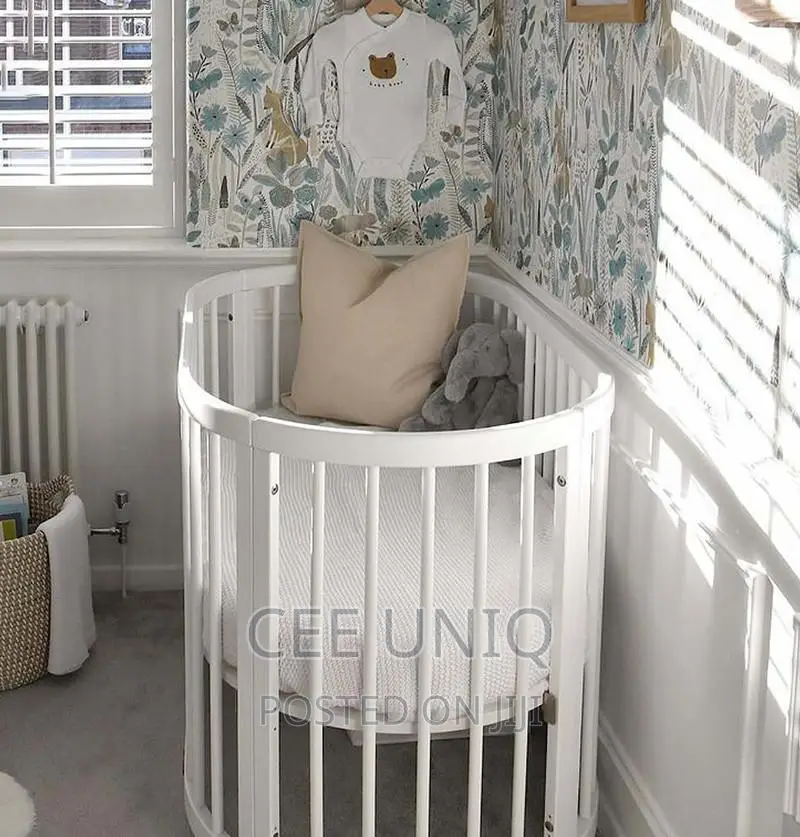 6 In 1 Multifunctional Baby Crib Cot