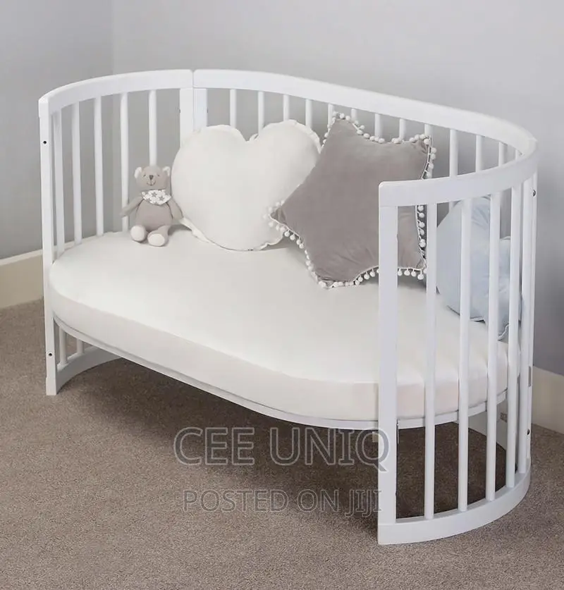6 In 1 Multifunctional Baby Crib Cot