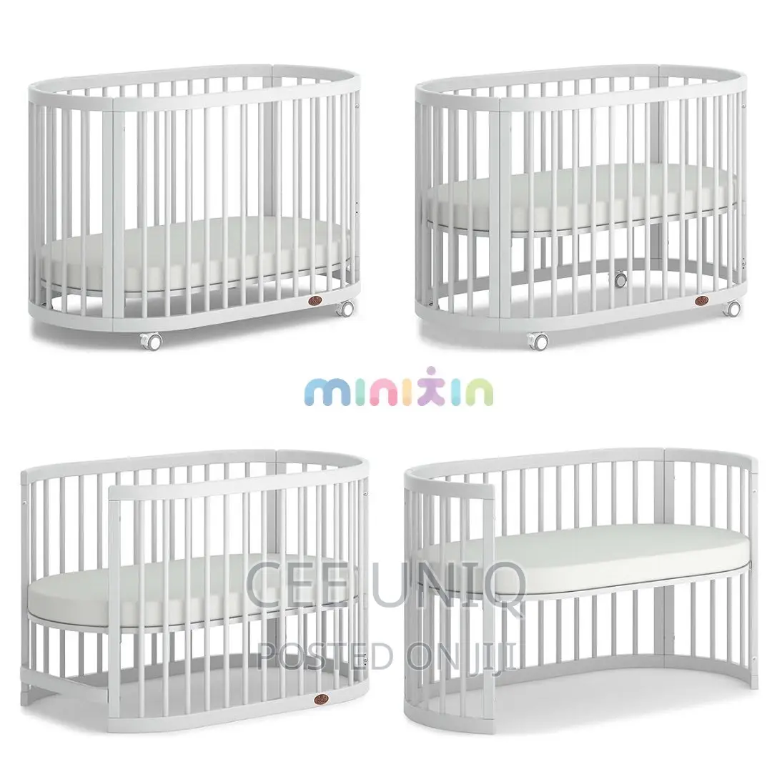 6 in 1 Multifunctional Crib Cot for Kids