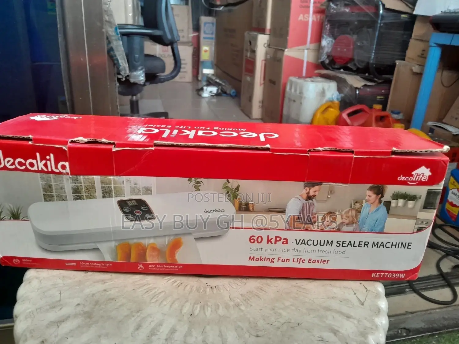 Enjoy 60kpa Vacuum Sealer Decakila Vacuum Sealer Machine