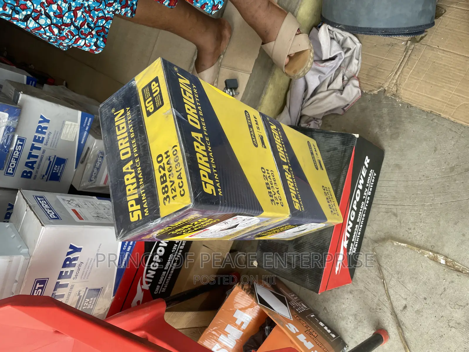 Spirra Origin Battery 13 Plate for Matiz and Other Cars