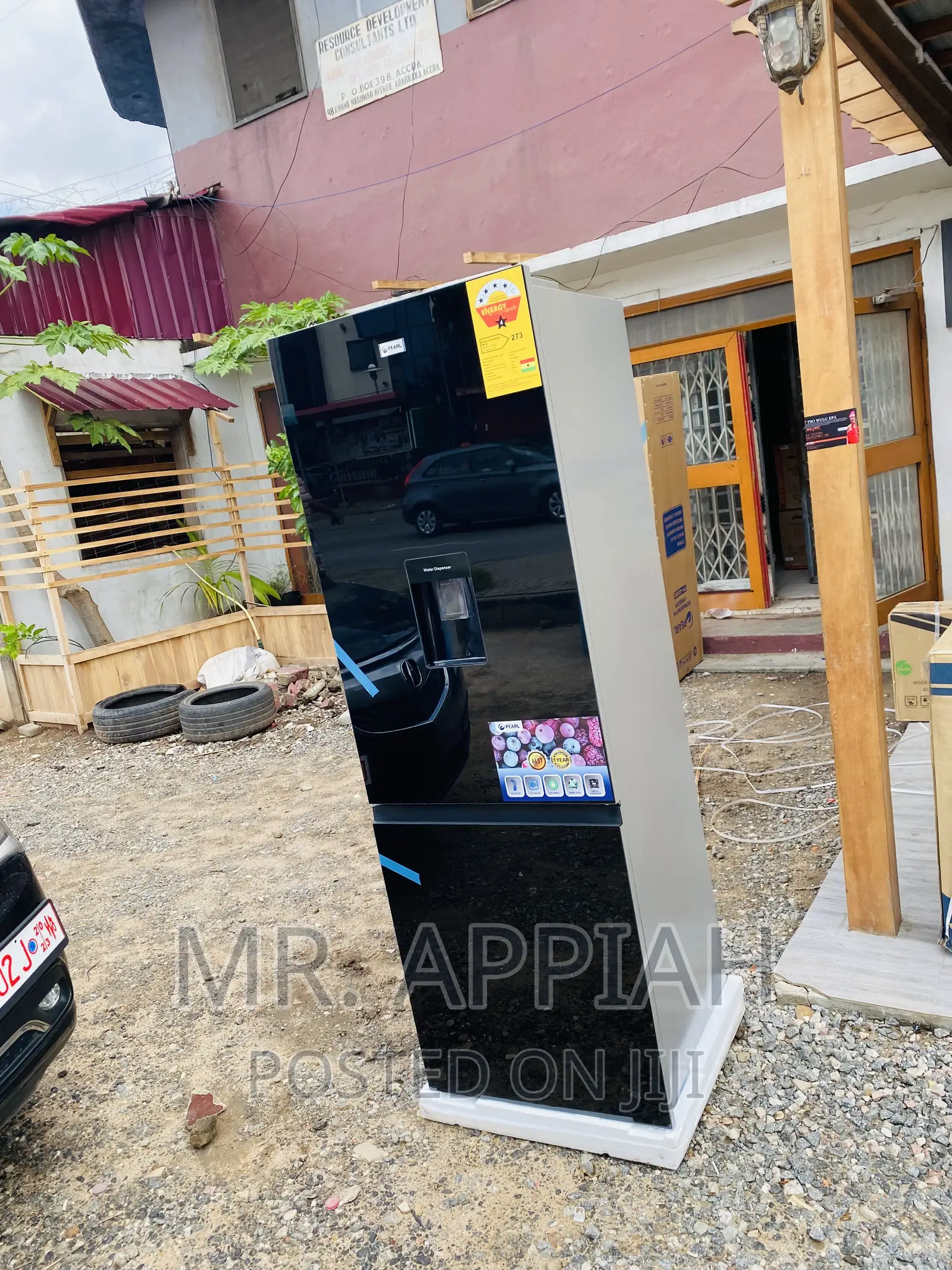 Buy High Quality Pearl Pf 400 Bg Double Door Fridge(Black).