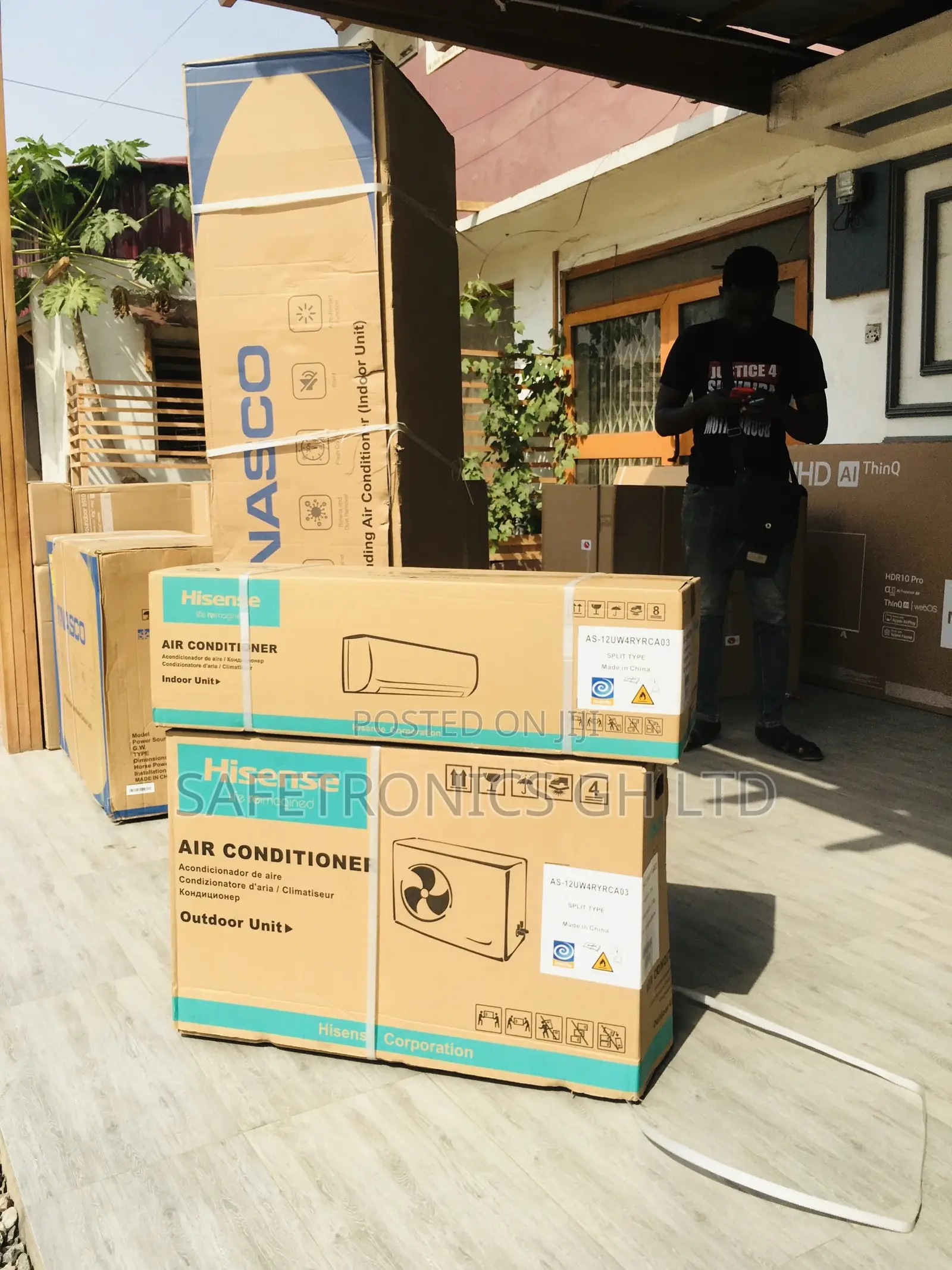 Split R410 Gas Hisense 1.5hp White Airconditioner Electric