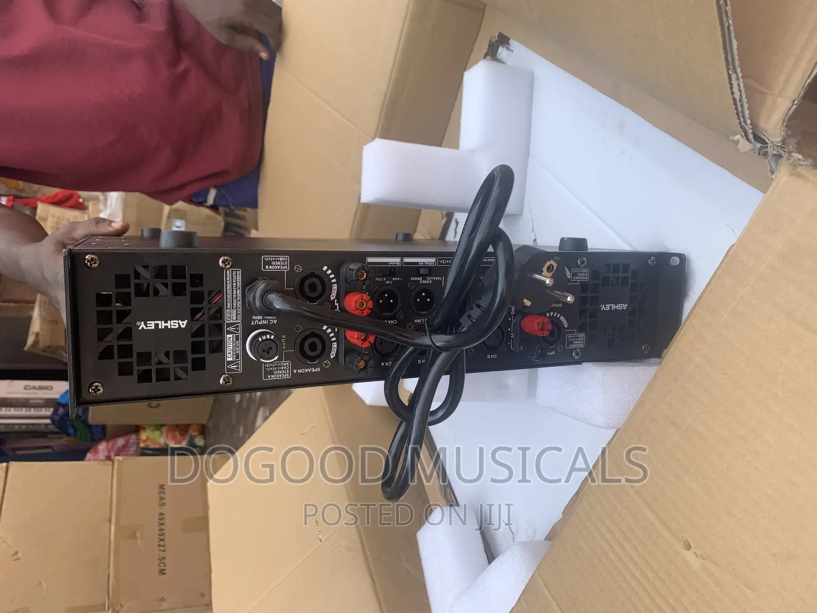 Ashley Hmd48 4channel Power Amplifier