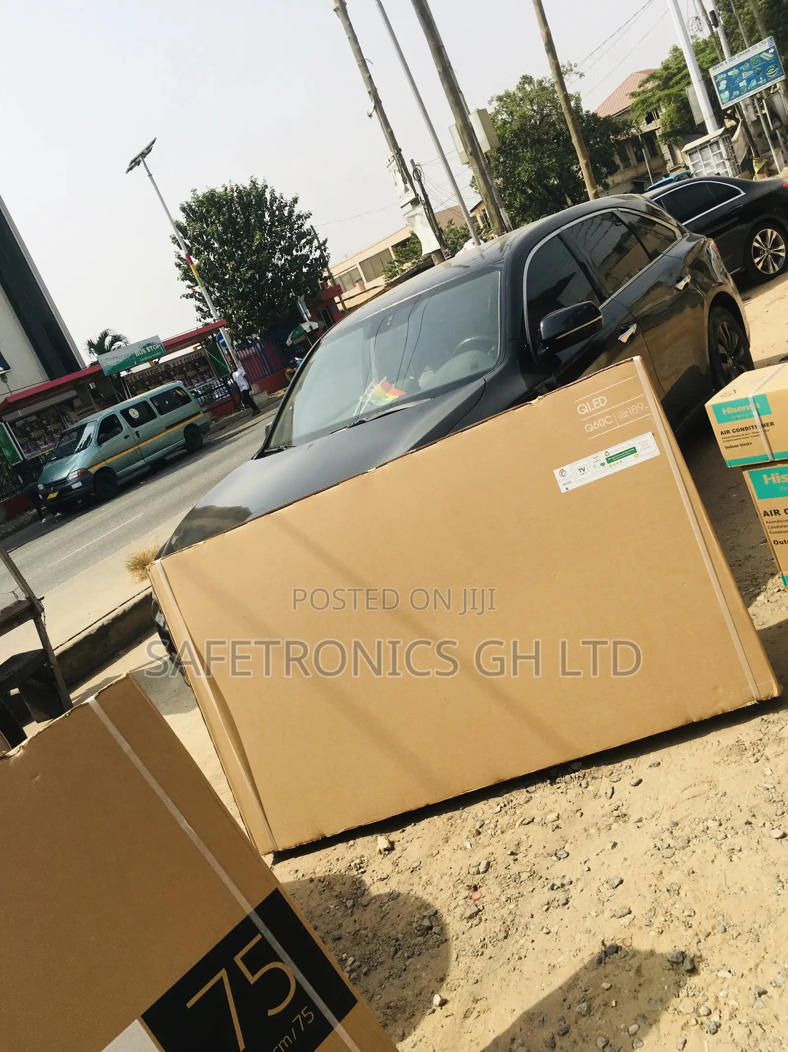 Samsung UHD Black 75 Inches Glossy Qled Smart Q60C Tv