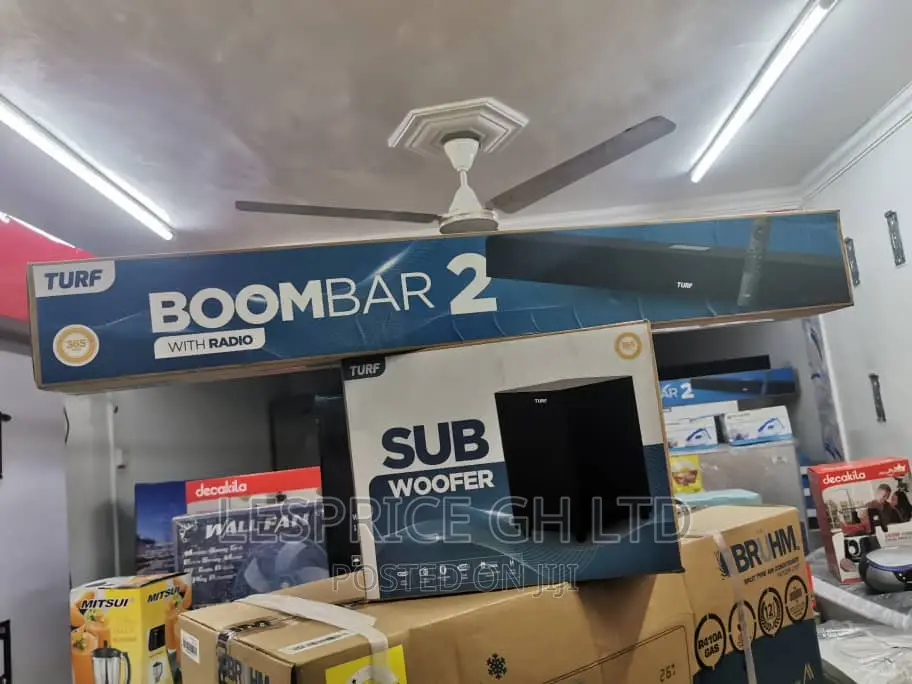 Turf Boom Bar2//- Sound Bar+Sub Woofer